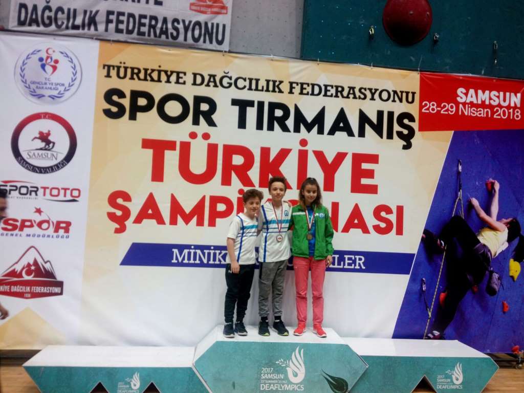 Spor Tırmanış Türkiye Şampiyonası'nda Önemli Başarı...