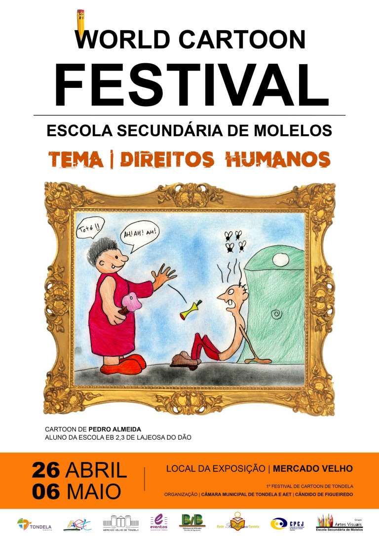 "Kültürlü Karikatürler" "Dünya Karikatür Festivali" kapsamında Portekiz'de izlenime sunuldu.