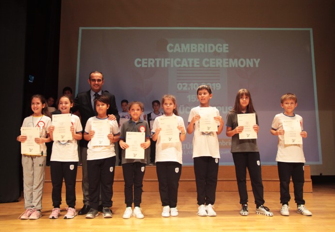 Cambridge Certificate Ceremony... 
