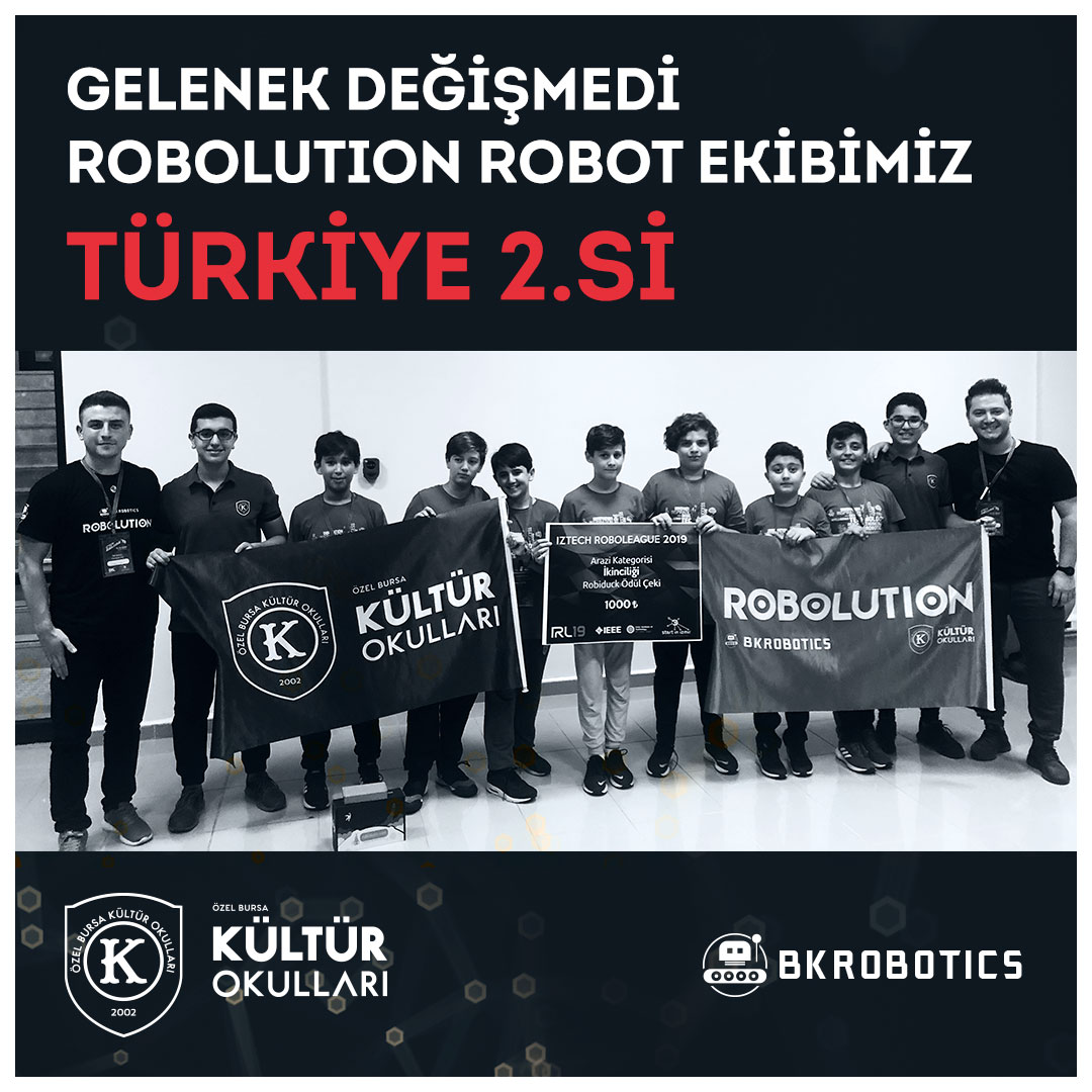 Gelenek Değişmedi "Robolution" Robot Ekibimiz Türkiye 2.si ...