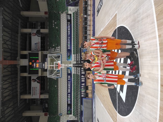 "Bursa 3x3 Basketbol Turnuvası"nda 1. olduk...