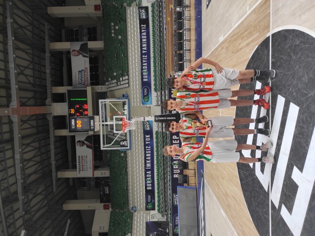 "Bursa 3x3 Basketbol Turnuvası"nda 1. olduk...