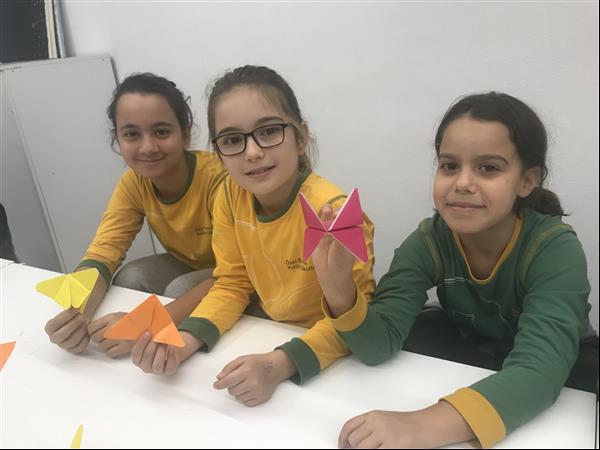 “Nesli Tükenen Hayvanlarımız” Projesi Origami