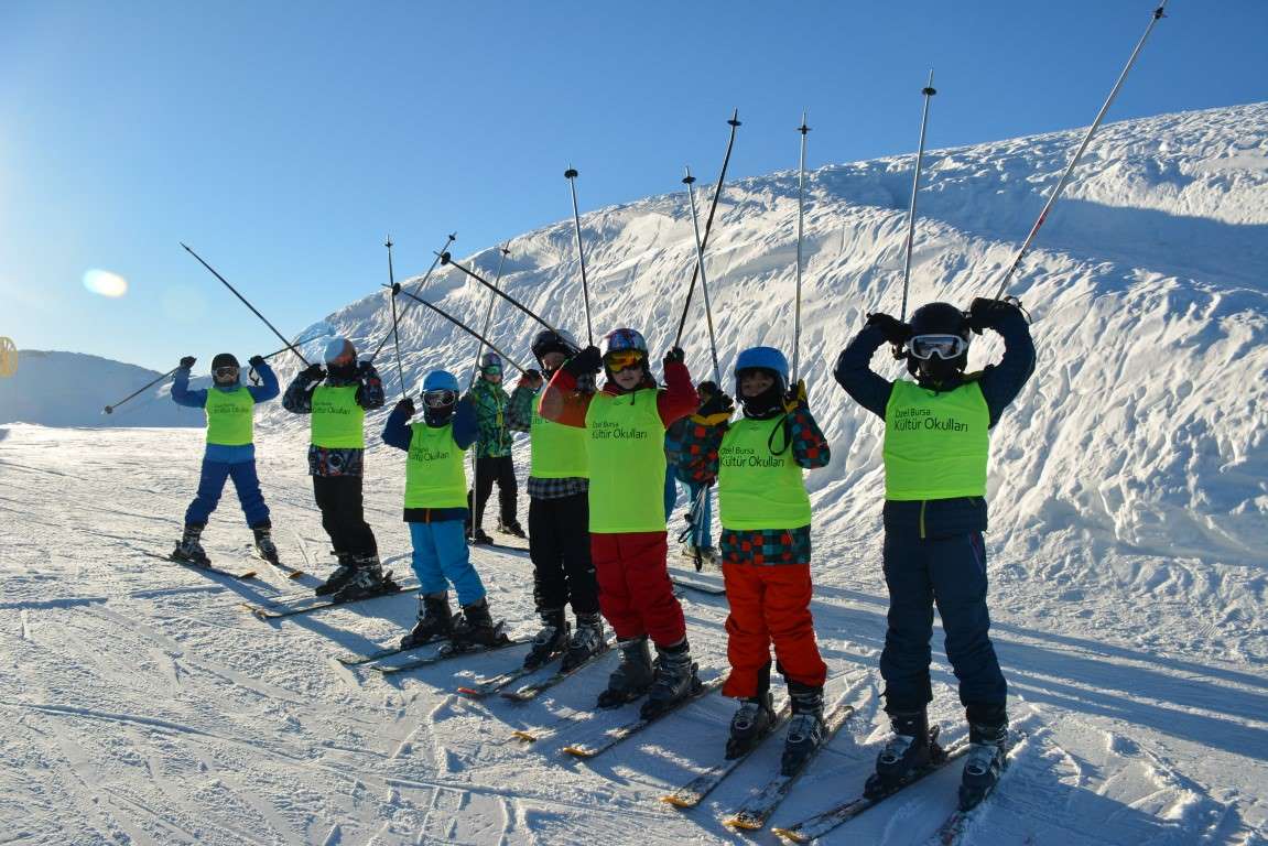 Kültür Kayak Okulu Başladı