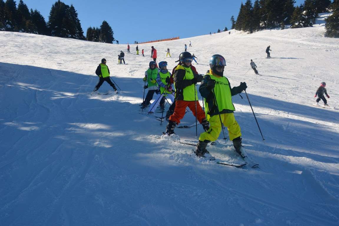 Kültür Kayak Okulu Başladı